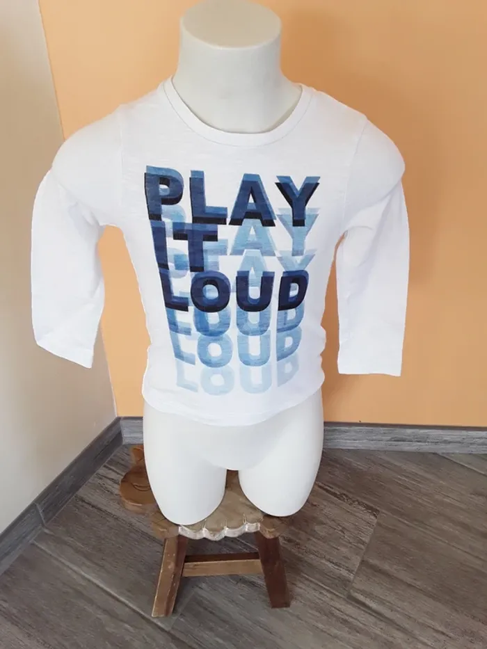 Tee shirt manches longues 3 ans (98 cm) - photo numéro 2