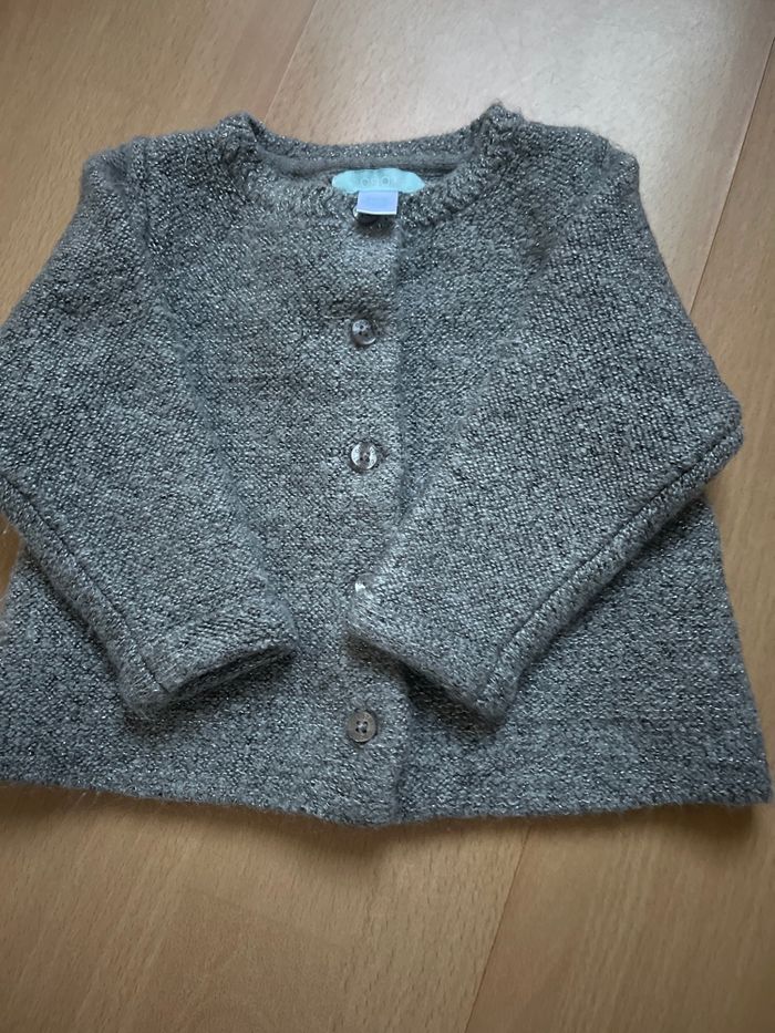 Gilet    Obaibi fille   9 mois. 71 cm - photo numéro 4