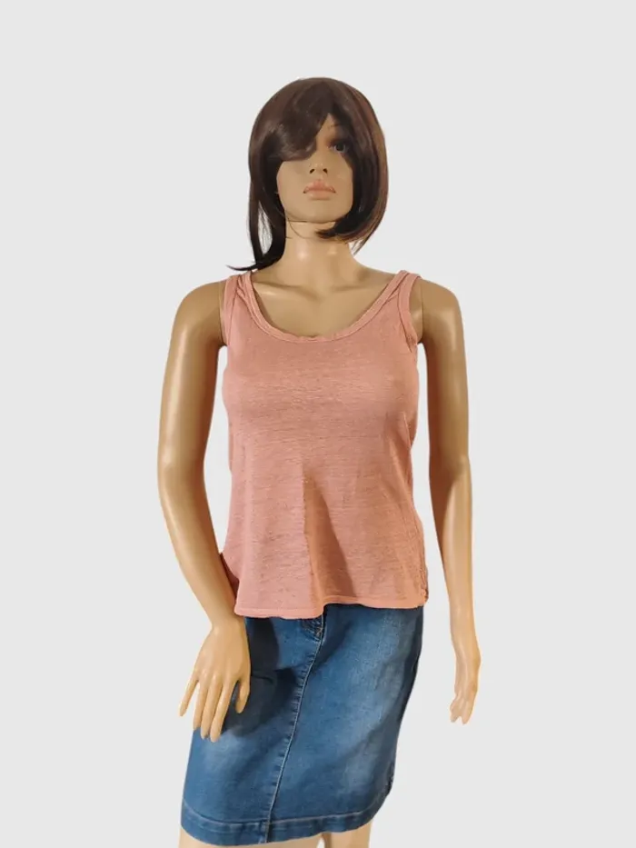 Débardeur Rose Promod Taille S Superbe État - photo numéro 2