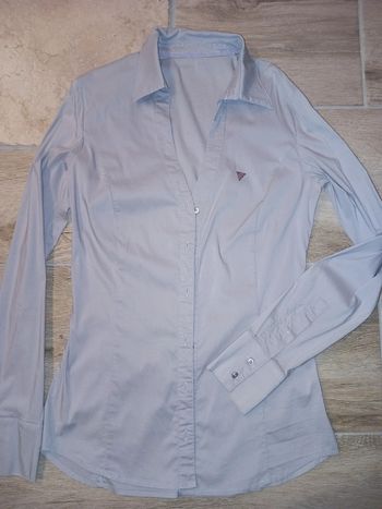 Chemise manches longues femme guess 34 xs