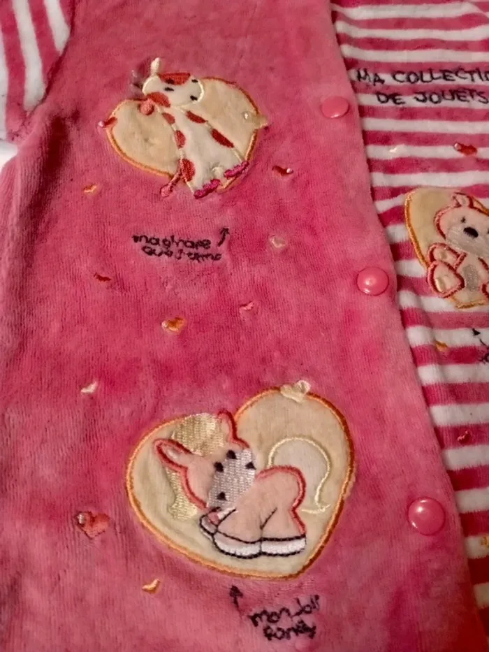 Lot de 2 pyjamas bébé Taille 6 mois - photo numéro 5