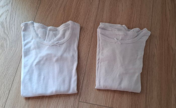 Lot de 2 hauts manches longues