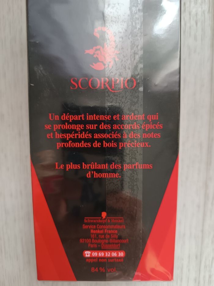 Eau de toilette scorpio neuf - photo numéro 3