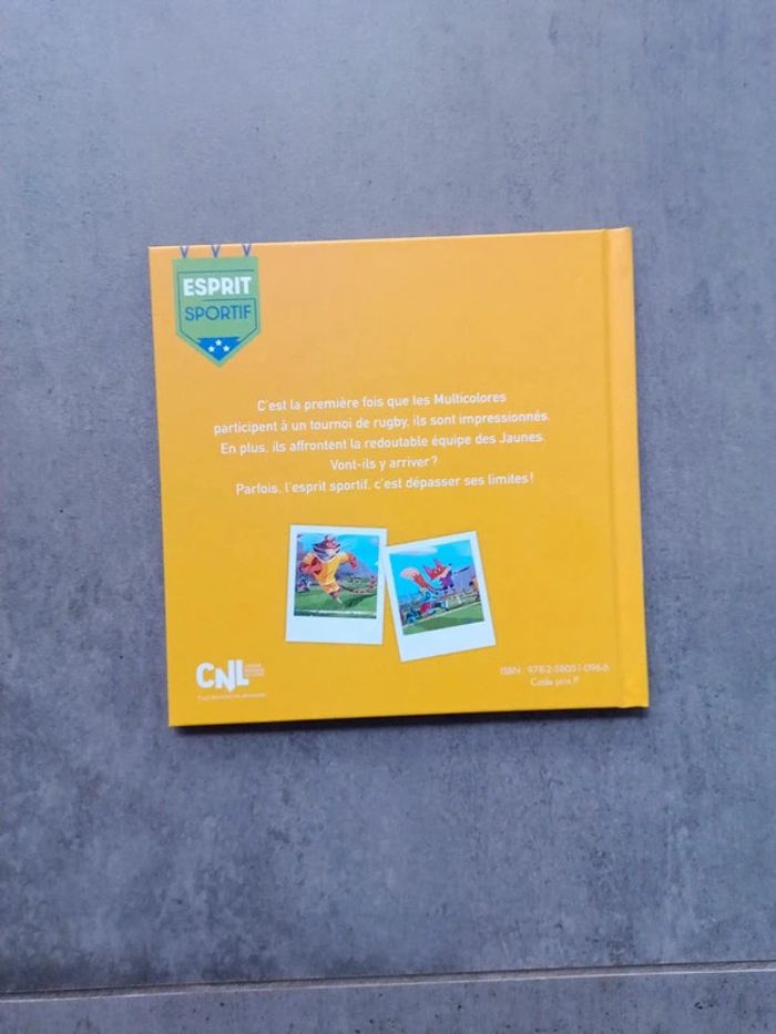 Livre enfant - le match de rugby - photo numéro 2