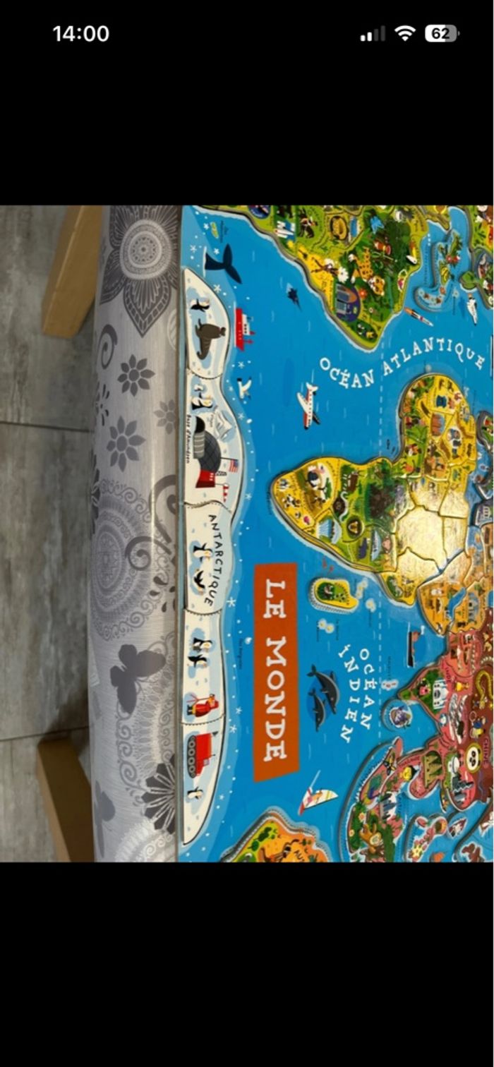 Puzzle le monde Janod - photo numéro 4