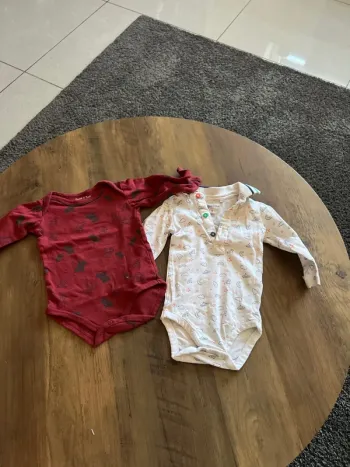 Lot de 2 bodies 9 mois orchestra