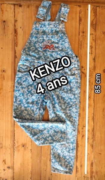 Salopette en jean Kenzo 4 ans 