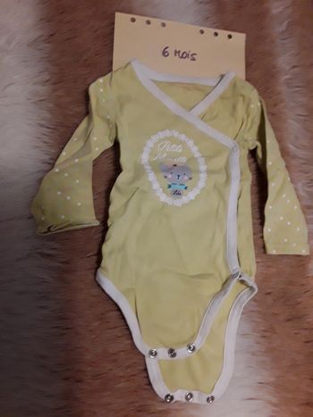 Body bébé fille 6 mois
