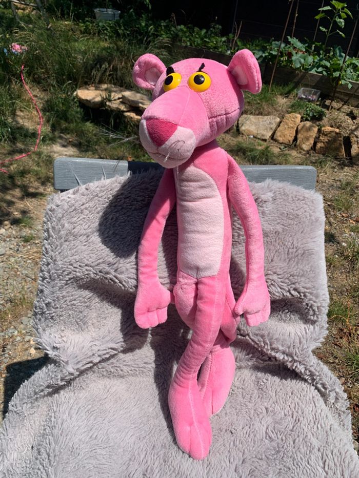 Peluche panthère rose vintage officiel collection - photo numéro 2