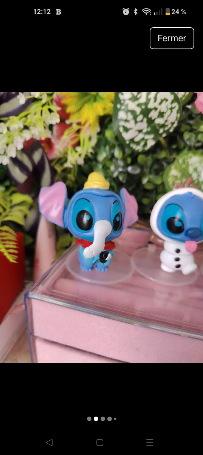 Lot figurines stitch - photo numéro 2