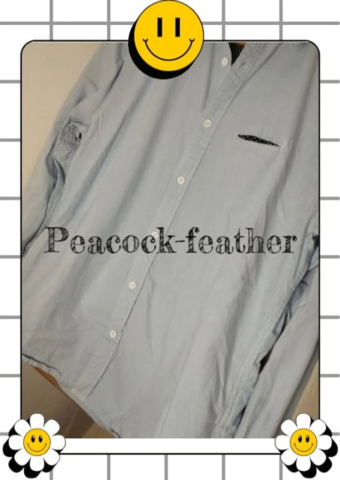 Chemise bleue smog homme L neuve - photo numéro 5