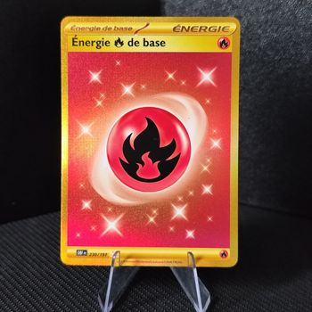 Carte pokémon neuve 🇨🇵 Énergie Feu de base 260/197 Flammes Obsidiennes 