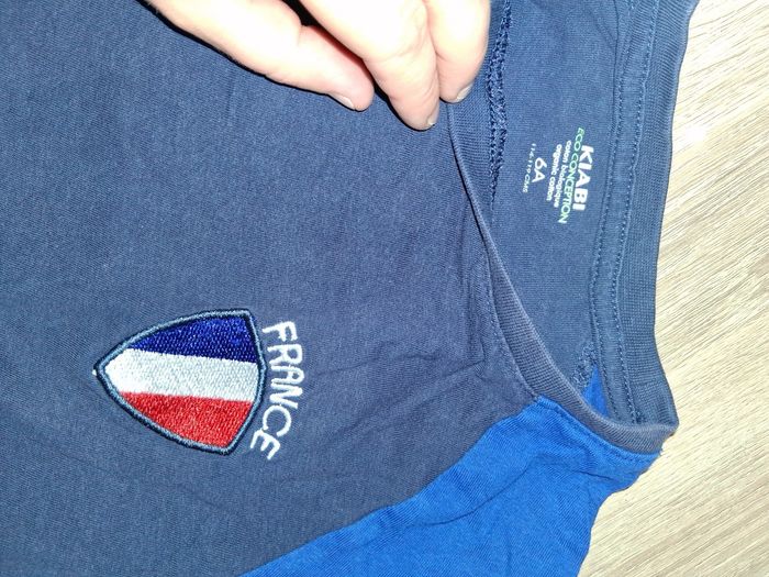 Tee shirt maillot football 6 ans garcon. - photo numéro 2