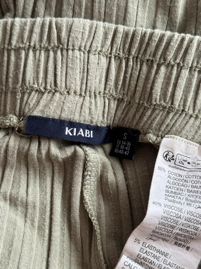 Ensemble pyjama côtelé vert KIABI - photo numéro 7