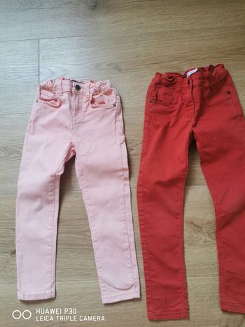 Lot jeans coupe droite 6 ans