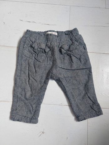 Pantalon à carreaux Zara Taille 3/6 mois