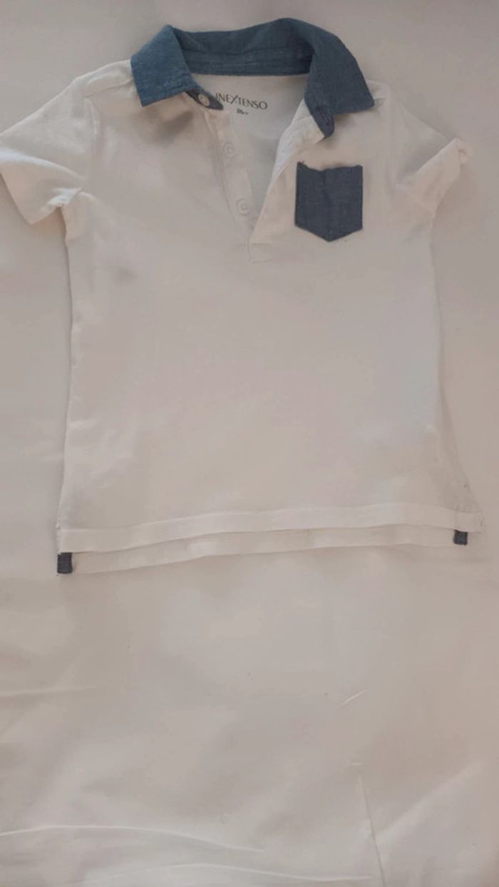 Polo blanc