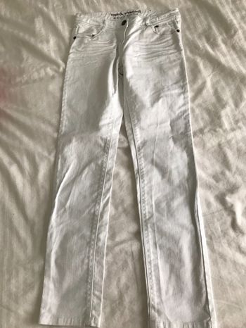 jean blanc (150 cm),