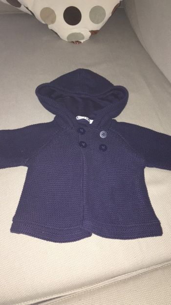 Manteau lainage cocoon