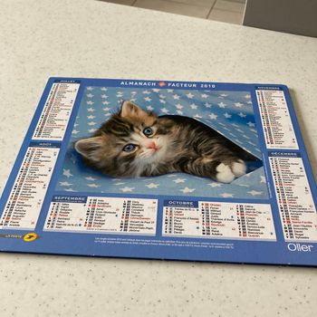 Calendrier poste 2010