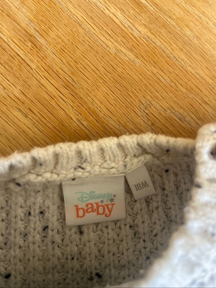 pull  en laine mickey 18 mois - photo numéro 3