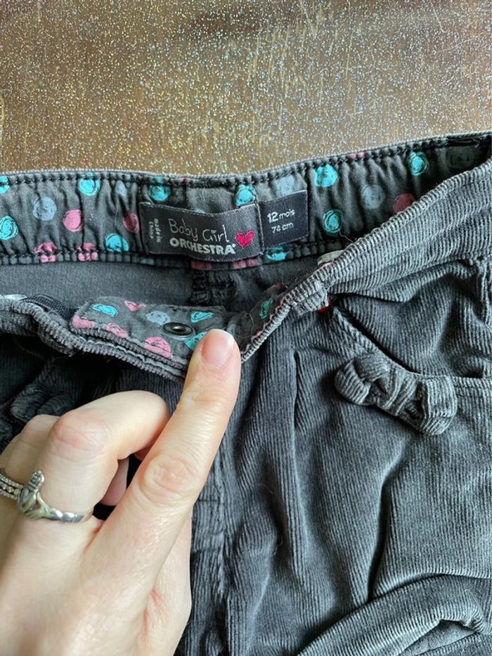 Short bébé fille 12 mois Orchestra - Très bon état - photo numéro 2