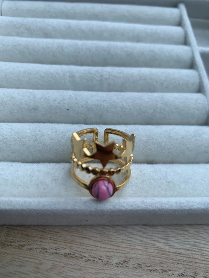 bague ajustable acier inoxydable - photo numéro 2