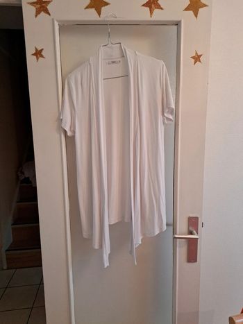 Gilet fluide manches courtes T38