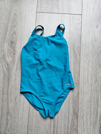 Maillot de bain bleu turquoise 3/4 ans