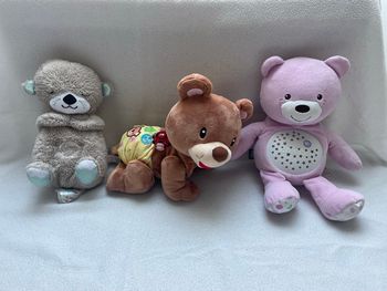 Lot peluche interactives