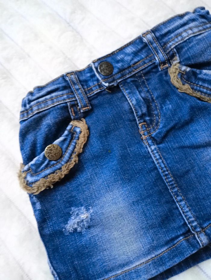 Jupe en jean's Zara 98 cm - photo numéro 6