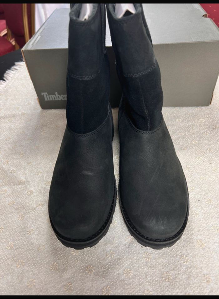 Magnifique paire Timberland cuir 38 - photo numéro 4