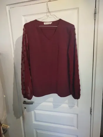 Blouse manche longue femme taille S