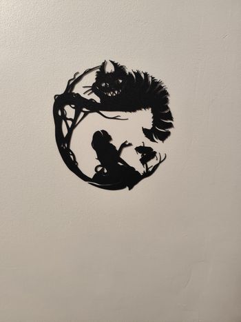  Décoration murale – Alice wonderland et le Cha