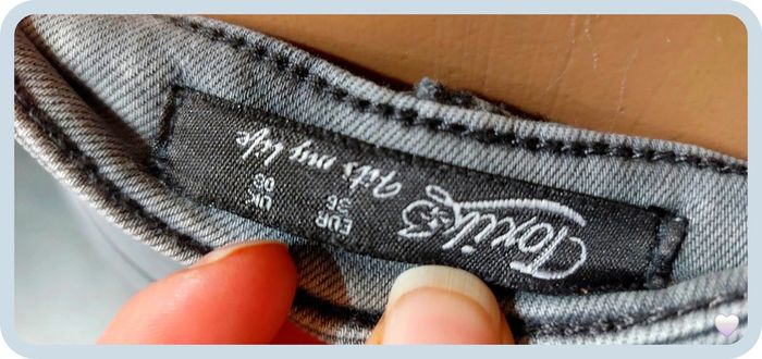 jeans gris taille 36 - photo numéro 3