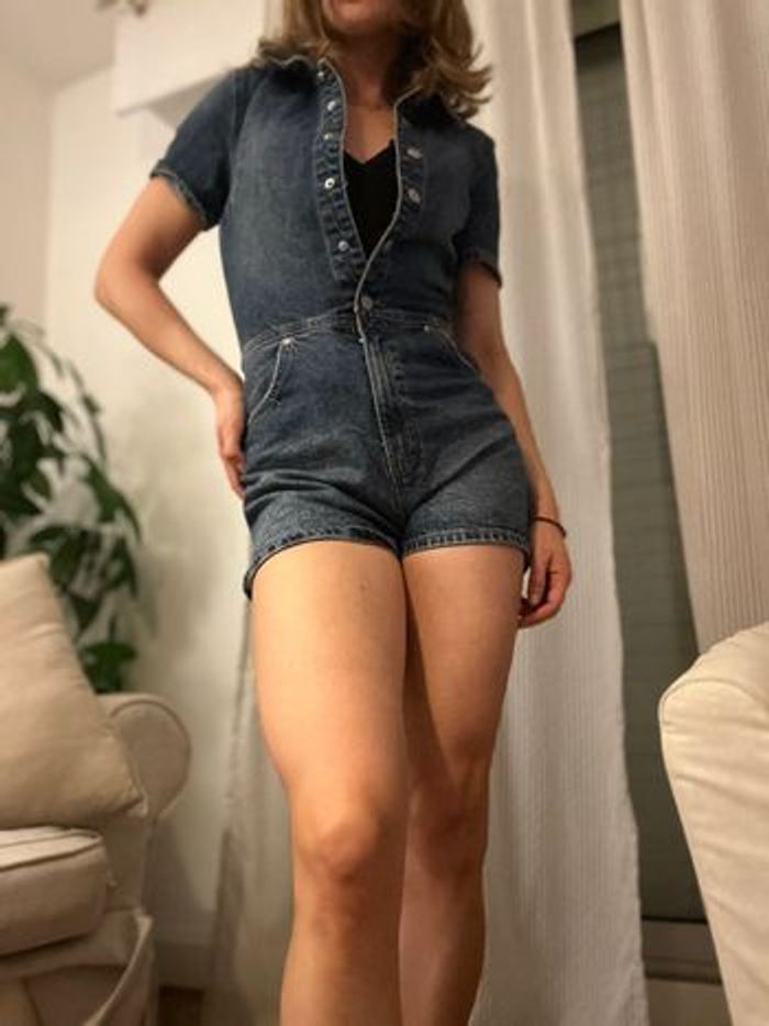 Combishort en Jean Zara taille M