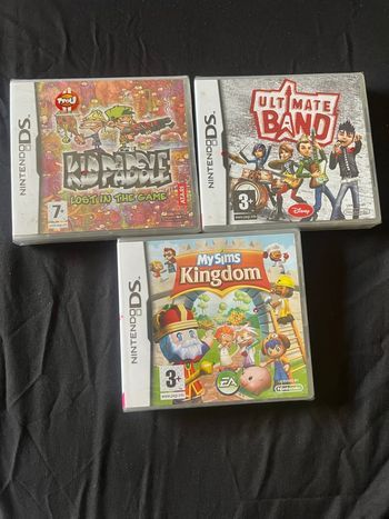 Lot de 3 jeux Nintendo DS neufs sous blister 🎮