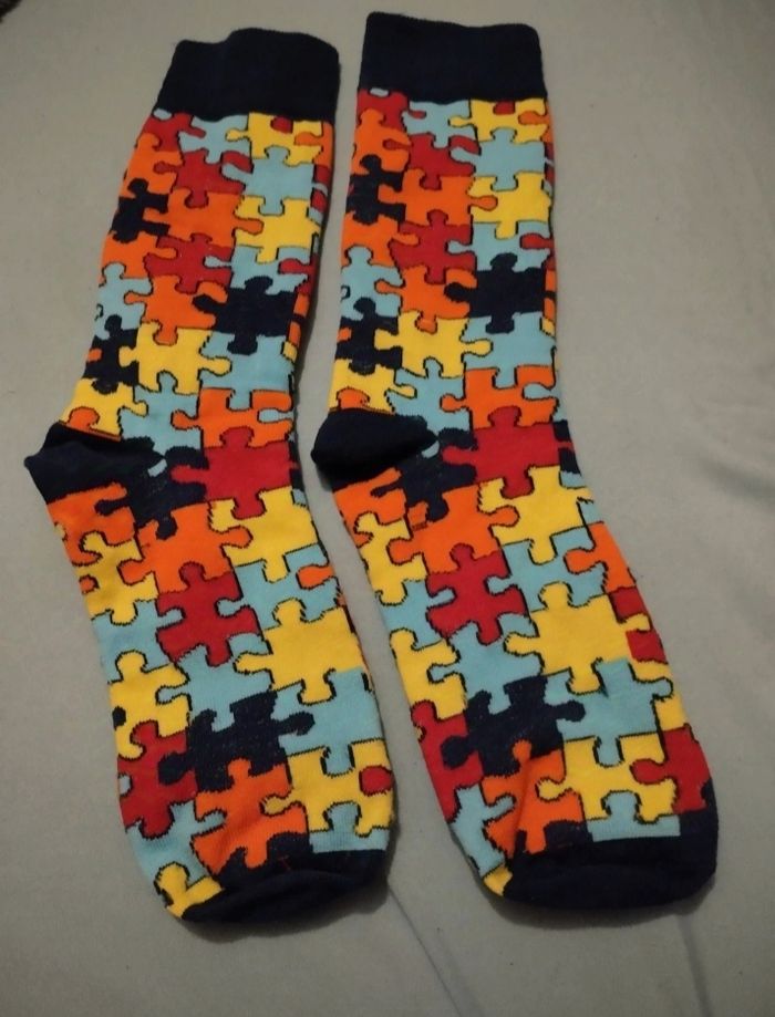 Chaussettes puzzle taille unique