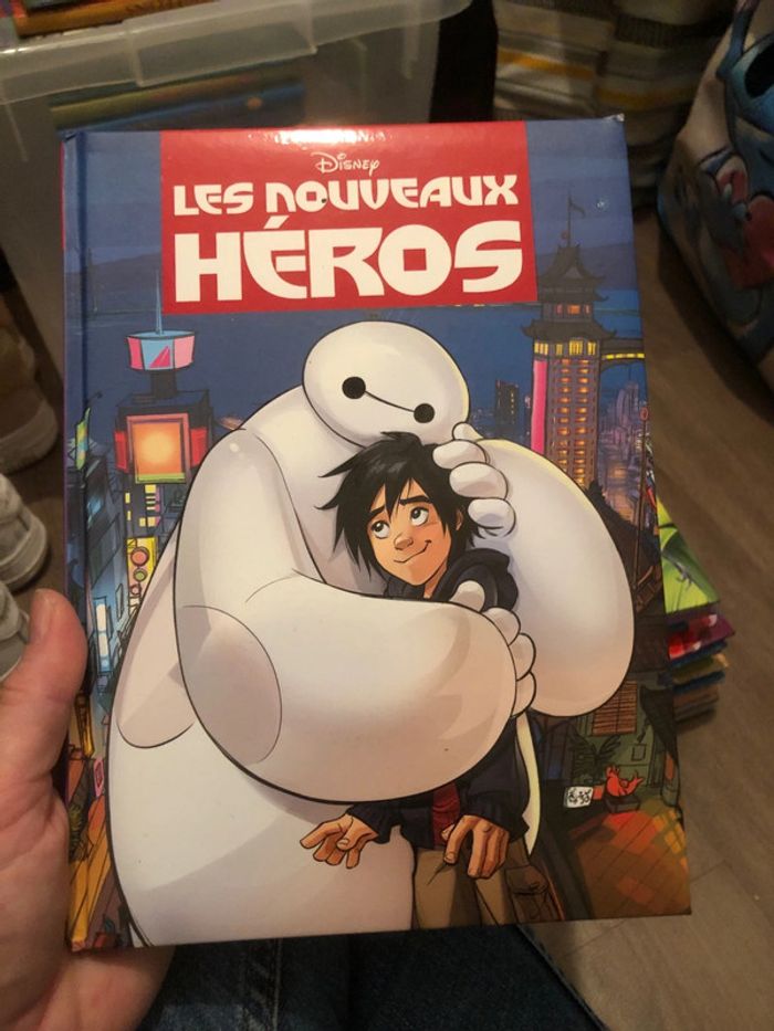 Livre Disney les nouveaux héros