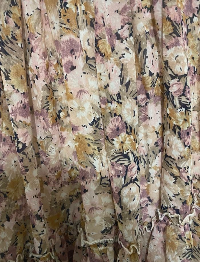 Jupe fleuris taille M - photo numéro 2