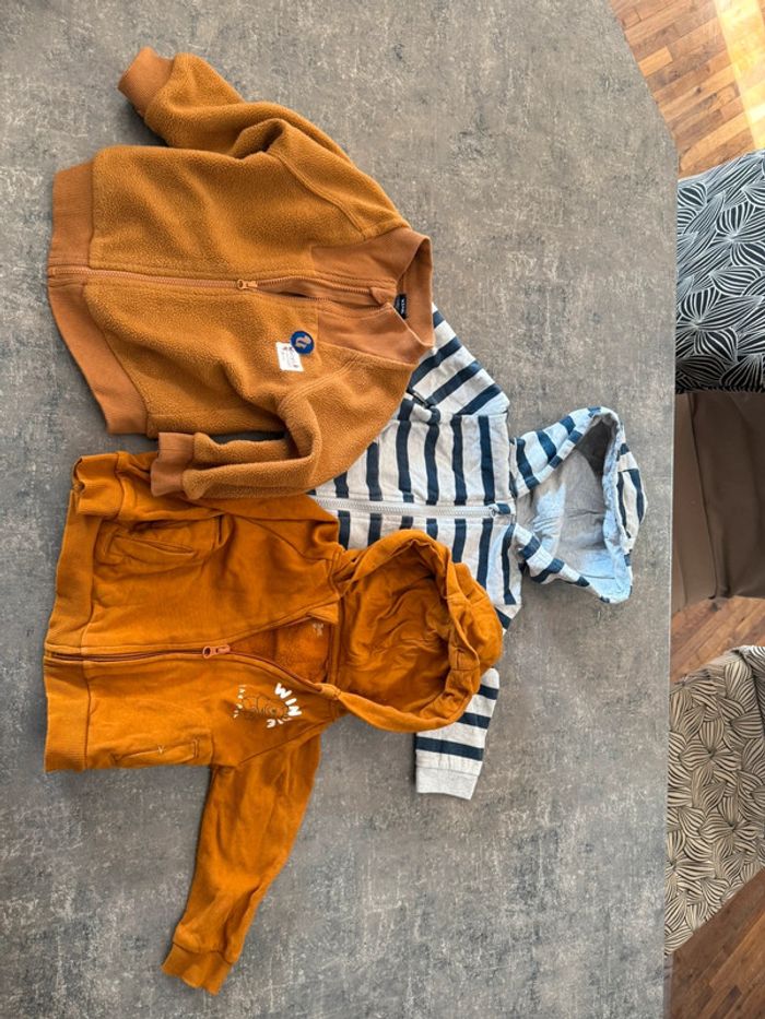 Lot gilets