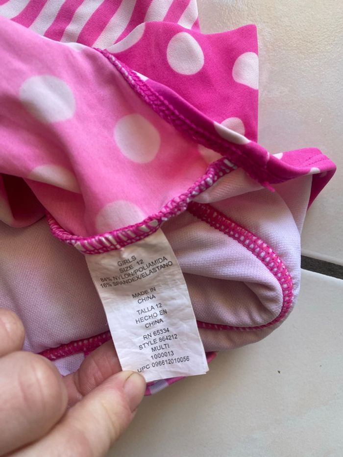 T-shirt de maillot de bain, taille 12 ans - photo numéro 2