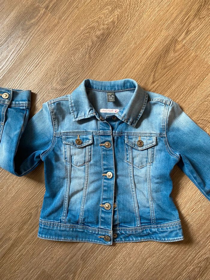 Veste en jean fille Zara 5 / 6 ans - photo numéro 2