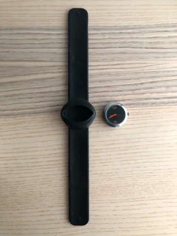 Montre snap noire