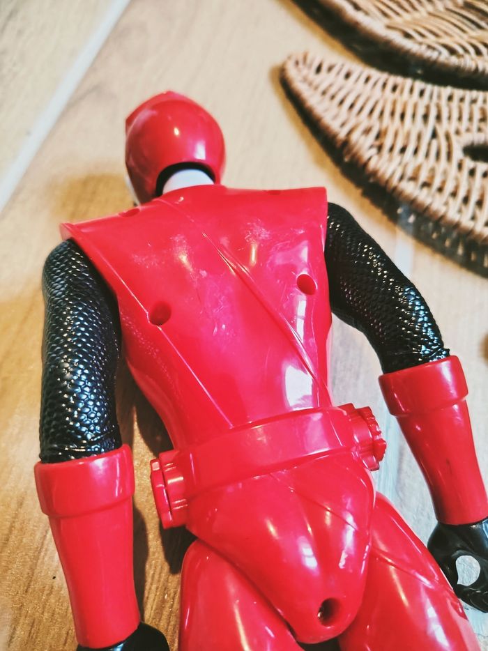 🙅 Power rangers ninja steel grande figurine de 30cm du ranger rouge - photo numéro 4