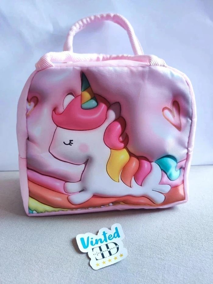 Lunch bag isotherme licorne neuf