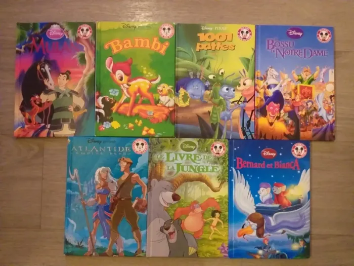 Lot de 7 livres