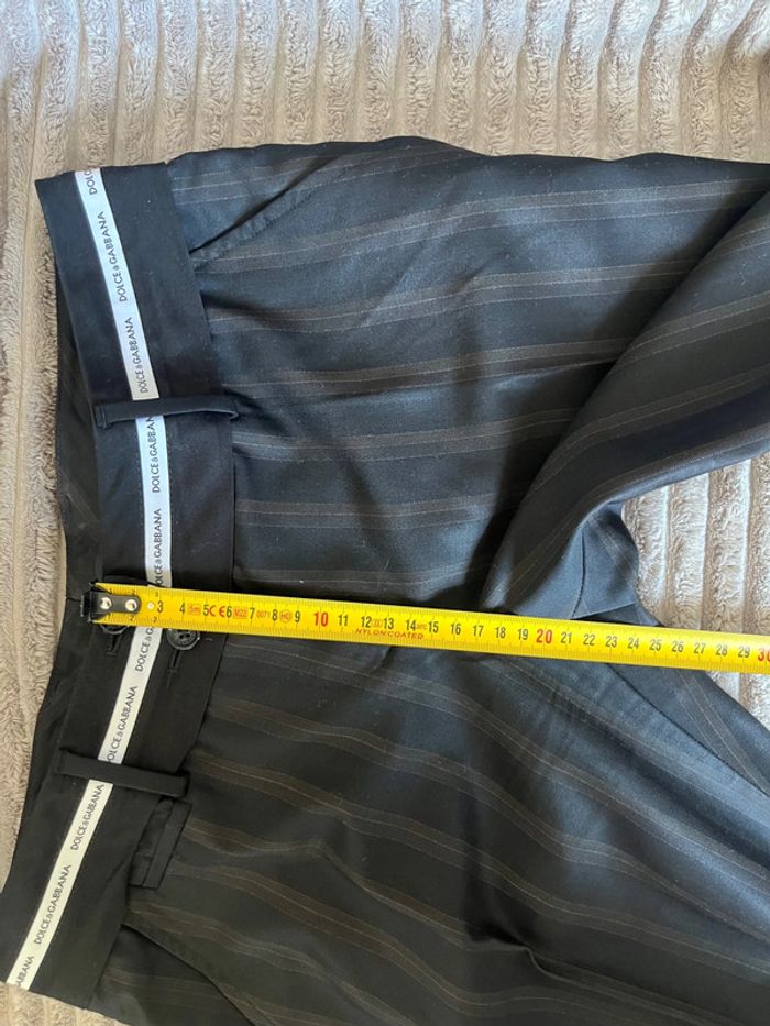 Pantalon Dolce & Gabbana rayé – Taille 40, coupe élégante - photo numéro 12