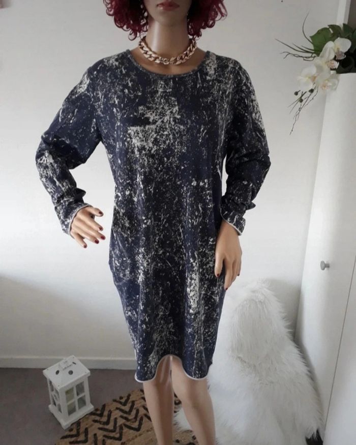 Robe pull bimatière Taille L🌿💞 - photo numéro 3