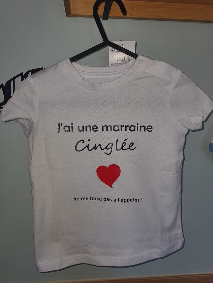 T-shirt bébé personnalisé